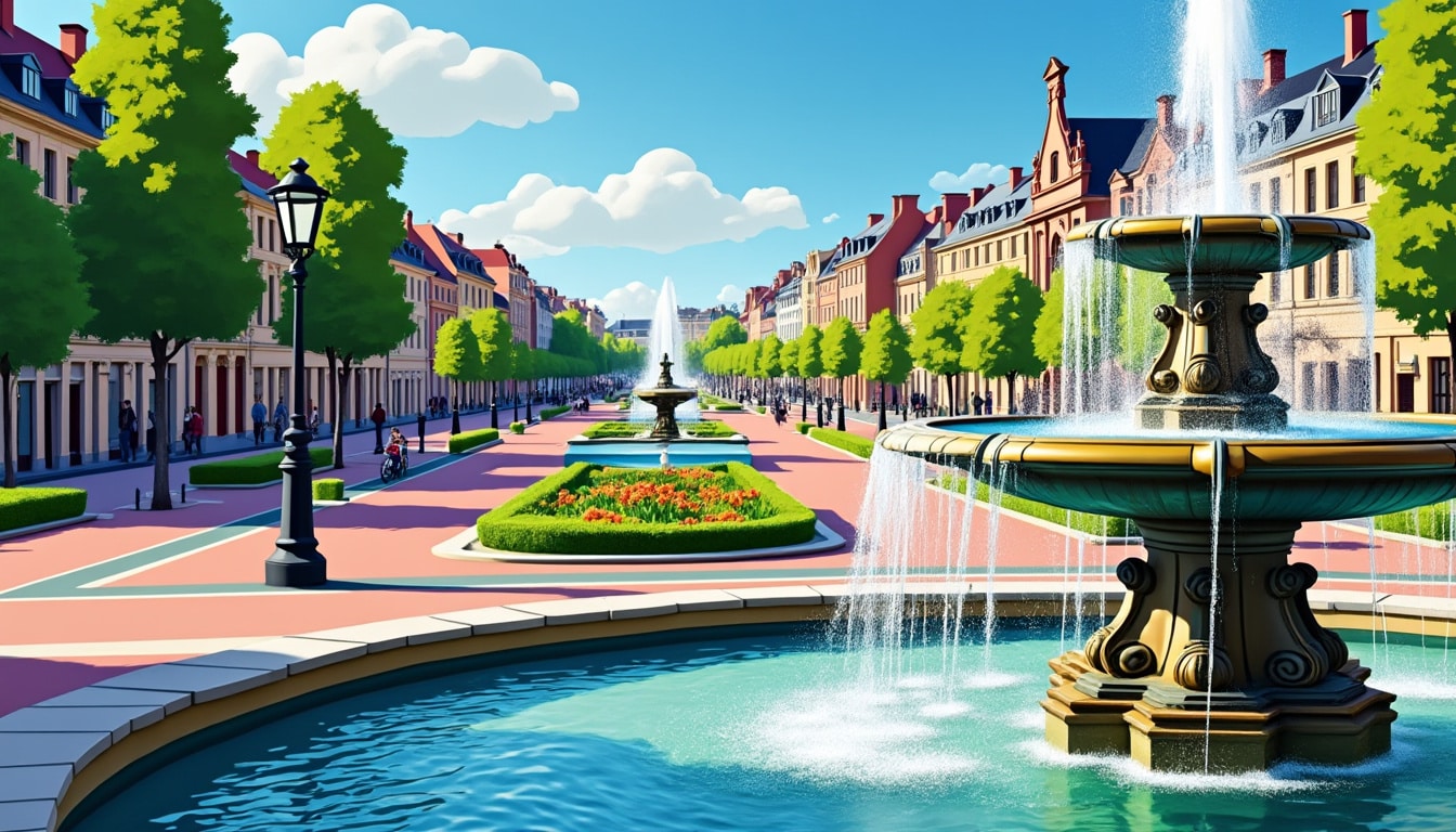 découvrez où admirer les fontaines wallace à nantes grâce à notre carte interactive et partez en balade pour explorer ce patrimoine insolite de la ville.