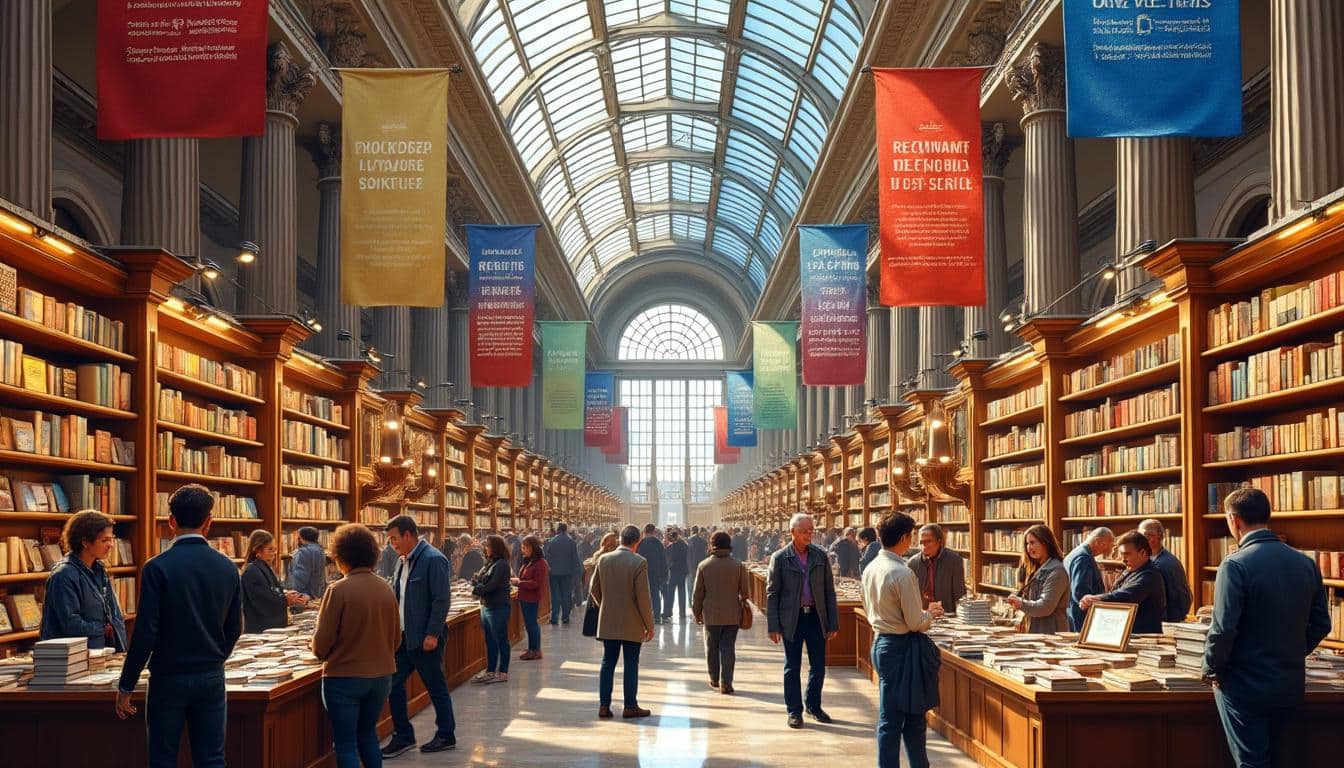 découvrez comment les salons du livre internationaux favorisent la diffusion et la promotion de la littérature francophone à travers le monde.