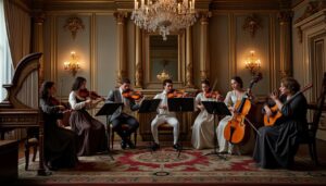 découvrez l'interprétation authentique de la musique baroque grâce à l'utilisation d'instruments d'époque, offrant une expérience sonore fidèle aux compositions originales.