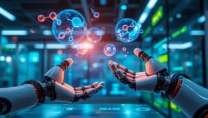 découvrez comment l'intelligence artificielle révolutionne la synthèse de nouveaux composés pharmaceutiques grâce à des algorithmes avancés, optimisant la recherche et le développement de médicaments innovants.