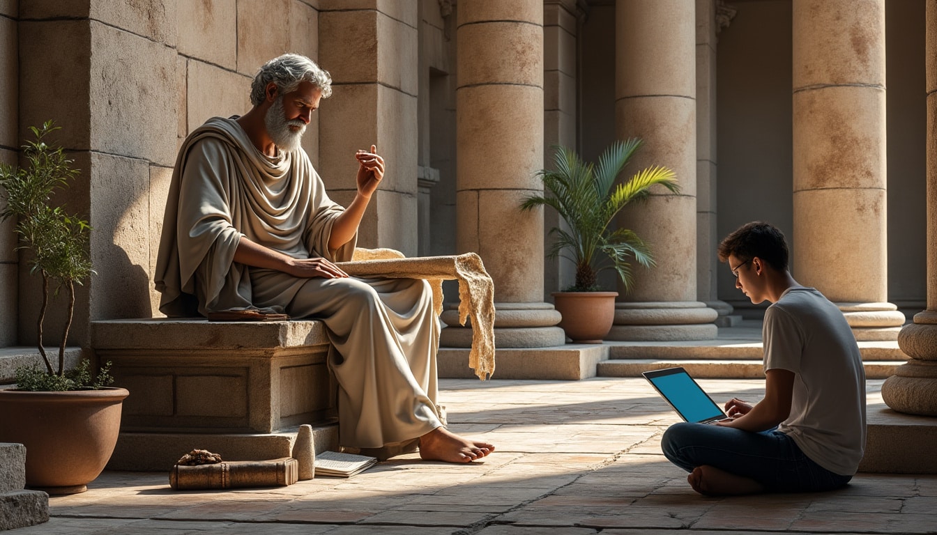 découvrez comment la philosophie stoïcienne antique est ravivée aujourd'hui grâce à l'intérêt croissant pour le développement personnel contemporain, alliant sagesse ancestrale et pratiques modernes pour mieux vivre.
