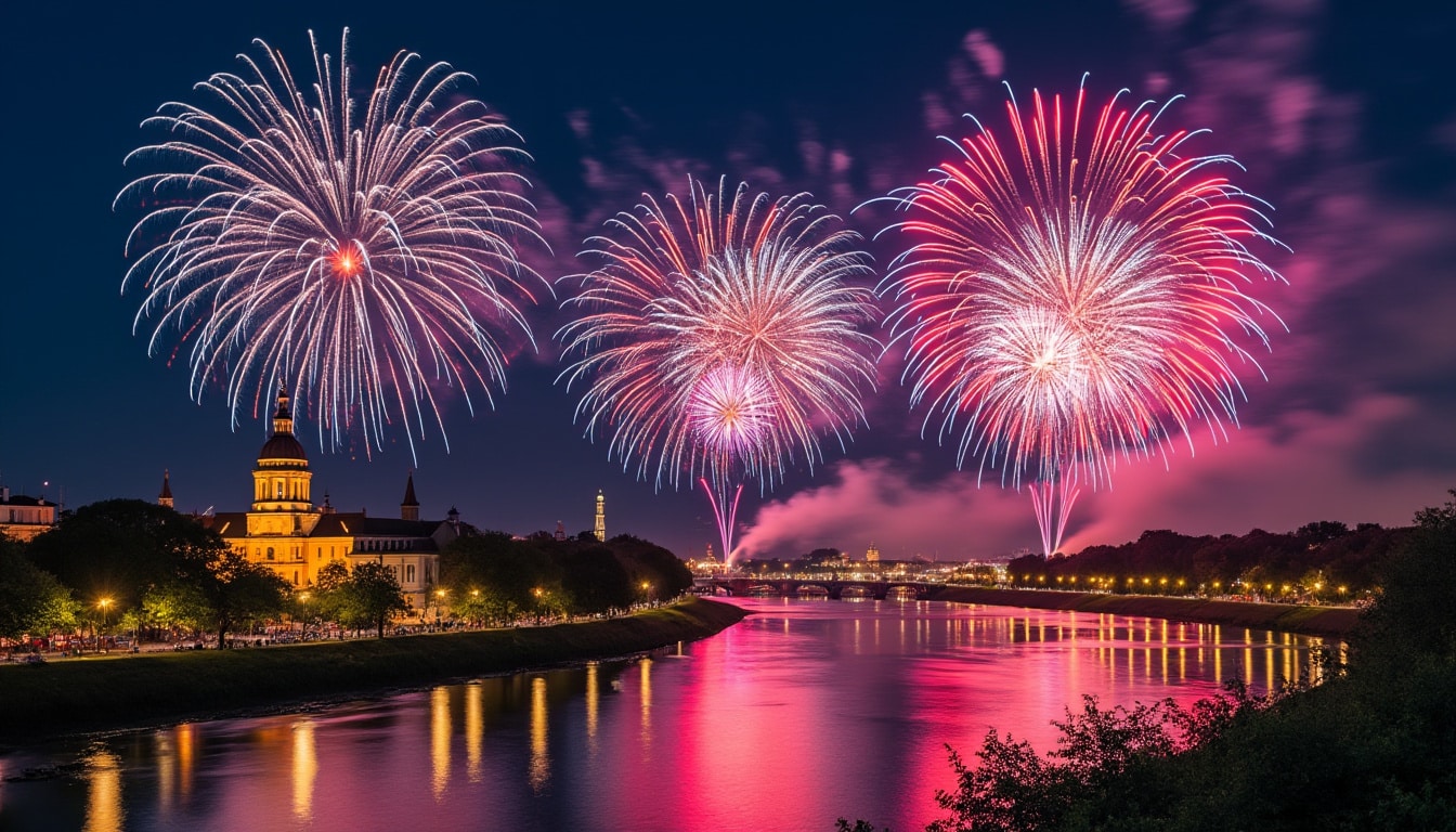 découvrez l'agenda des sorties pour le feu d'artifice du 14 juillet en loire-atlantique et ne manquez aucun spectacle pyrotechnique cet été.