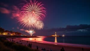découvrez l'agenda des sorties pour le feu d'artifice du 15 août en loire-atlantique. ne manquez pas les spectacles pyrotechniques et les animations incontournables de la région !