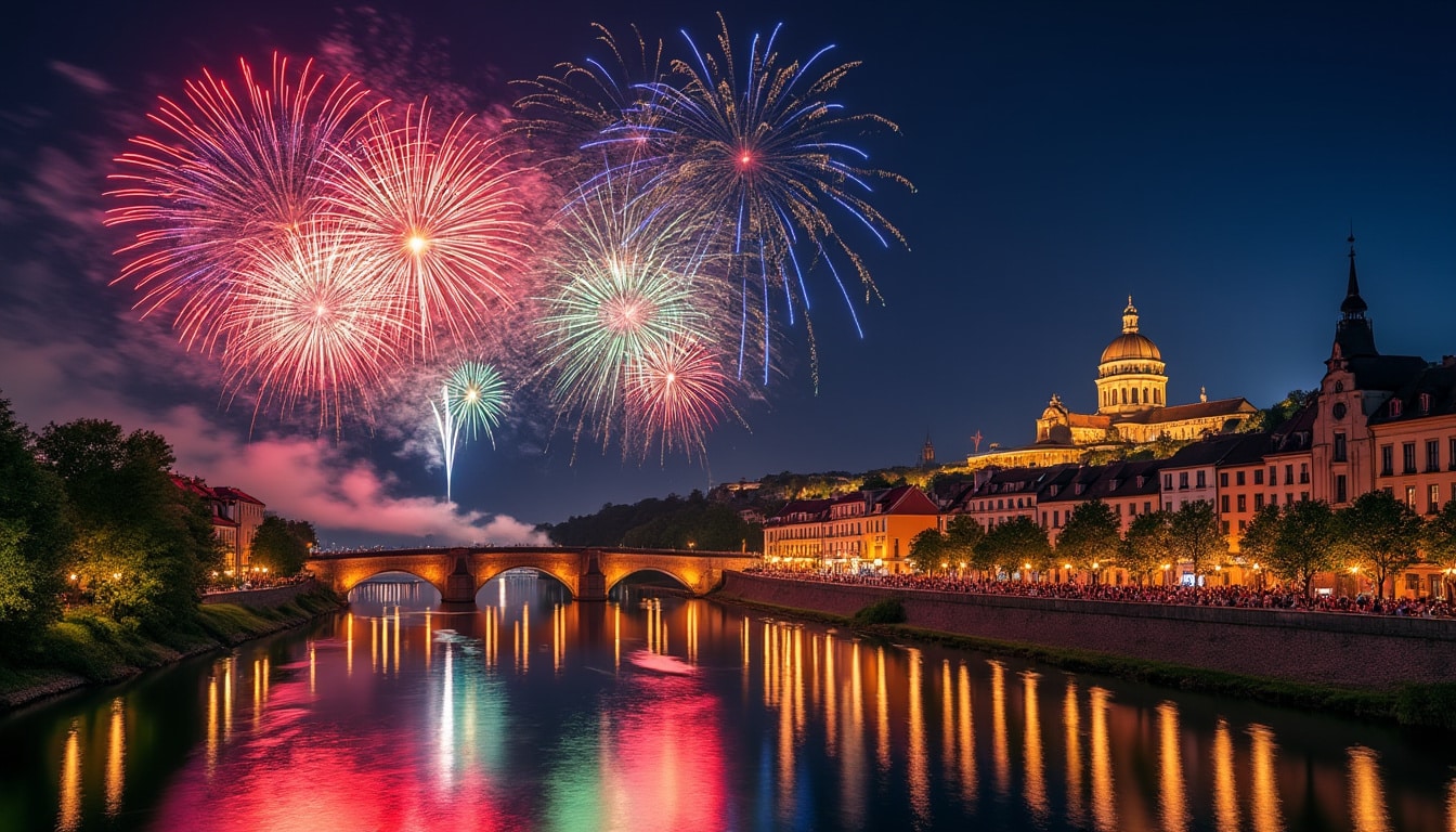 découvrez le programme complet des feux d'artifice pour le nouvel an 2026 en loire-atlantique et ne manquez aucune sortie festive pour célébrer la nouvelle année.